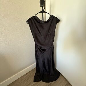 Hello Molly Black Backless Dress